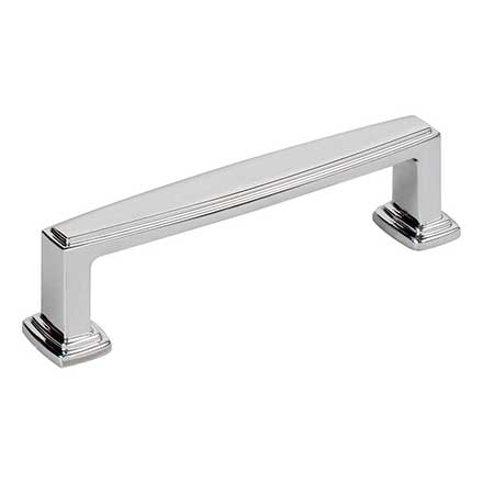 Jeffrey Alexander [171-96PC] Die Cast Zinc Cabinet Pull Handle - Standard Size - Richard Series - Polished Chrome Finish - 96mm C/C - 4 3/8" L