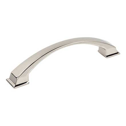 Jeffrey Alexander [944-128NI] Die Cast Zinc Cabinet Pull Handle - Oversized - Roman Series - Polished Nickel Finish - 128mm C/C - 6 1/4" L