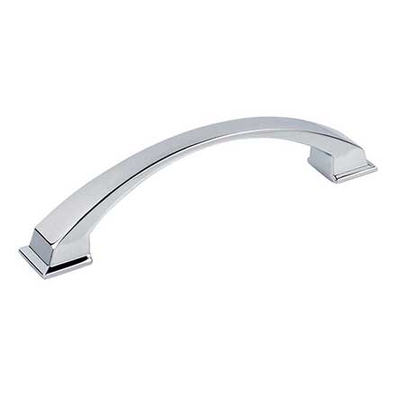 Jeffrey Alexander [944-128PC] Die Cast Zinc Cabinet Pull Handle - Oversized - Roman Series - Polished Chrome Finish - 128mm C/C - 6 1/4" L