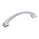 Jeffrey Alexander [944-128PC] Die Cast Zinc Cabinet Pull Handle - Oversized - Roman Series - Polished Chrome Finish - 128mm C/C - 6 1/4&quot; L