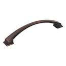 Jeffrey Alexander [944-160DBAC] Die Cast Zinc Cabinet Pull Handle - Oversized - Roman Series - Brushed Oil Rubbed Bronze Finish - 160mm C/C - 7 1/2&quot; L