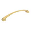 Jeffrey Alexander [944-192BG] Die Cast Zinc Cabinet Pull Handle - Oversized - Roman Series - Brushed Gold Finish - 192mm C/C - 8 3/4&quot; L