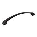 Jeffrey Alexander [944-192MB] Die Cast Zinc Cabinet Pull Handle - Oversized - Roman Series - Matte Black Finish - 192mm C/C - 8 3/4&quot; L