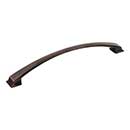 Jeffrey Alexander [944-224DBAC] Die Cast Zinc Cabinet Pull Handle - Oversized - Roman Series - Brushed Oil Rubbed Bronze Finish - 224mm C/C - 10&quot; L