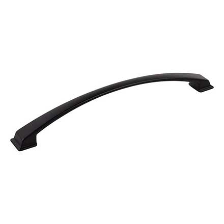 Jeffrey Alexander [944-224MB] Die Cast Zinc Cabinet Pull Handle - Oversized - Roman Series - Matte Black Finish - 224mm C/C - 10&quot; L