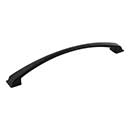 Jeffrey Alexander [944-224MB] Die Cast Zinc Cabinet Pull Handle - Oversized - Roman Series - Matte Black Finish - 224mm C/C - 10&quot; L