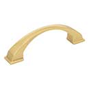 Jeffrey Alexander [944-96BG] Die Cast Zinc Cabinet Pull Handle - Standard Sized - Roman Series - Brushed Gold Finish - 96mm C/C - 4 15/16&quot; L