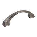 Jeffrey Alexander [944-96BNBDL] Die Cast Zinc Cabinet Pull Handle - Standard Sized - Roman Series - Brushed Pewter Finish - 96mm C/C - 4 15/16&quot; L