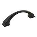 Jeffrey Alexander [944-96MB] Die Cast Zinc Cabinet Pull Handle - Standard Sized - Roman Series - Matte Black Finish - 96mm C/C - 4 15/16&quot; L