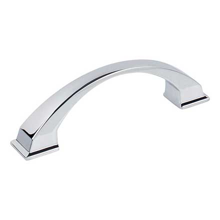 Jeffrey Alexander [944-96PC] Die Cast Zinc Cabinet Pull Handle - Standard Sized - Roman Series - Polished Chrome Finish - 96mm C/C - 4 15/16&quot; L