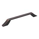 Jeffrey Alexander [798-160DBAC] Die Cast Zinc Cabinet Pull Handle - Royce Series - Oversized - Brushed Oil Rubbed Bronze Finish - 160mm C/C - 8 1/16&quot; L