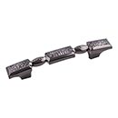 Jeffrey Alexander [457-96BN] Die Cast Zinc Cabinet Pull Handle - Solana Series - Standard Size - Black Nickel Finish