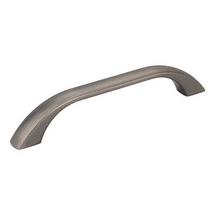 Jeffrey Alexander [4128BNBDL] Die Cast Zinc Cabinet Pull Handle - Sonoma Series - Oversized - Brushed Pewter Finish - 128mm C/C - 6 5/16&quot; L