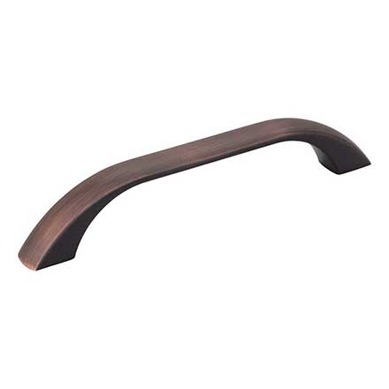 Jeffrey Alexander [4128DBAC] Die Cast Zinc Cabinet Pull Handle - Sonoma Series - Oversized - Brushed Oil Rubbed Bronze Finish - 128mm C/C - 6 5/16&quot; L