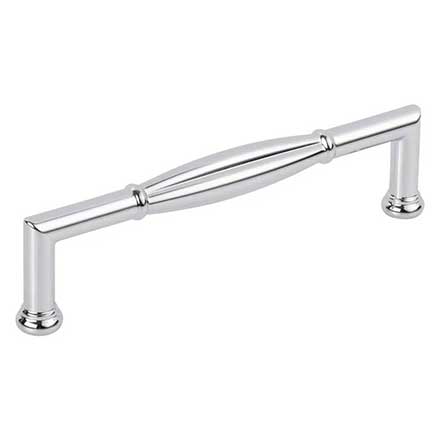 Jeffrey Alexander [686-128PC] Die Cast Zinc Cabinet Pull Handle - Oversized - Southerland Series - Polished Chrome Finish - 128mm C/C - 5 3/8&quot; L