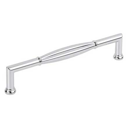 Jeffrey Alexander [686-160PC] Die Cast Zinc Cabinet Pull Handle - Oversized - Southerland Series - Polished Chrome Finish - 160mm C/C - 6 11/16&quot; L