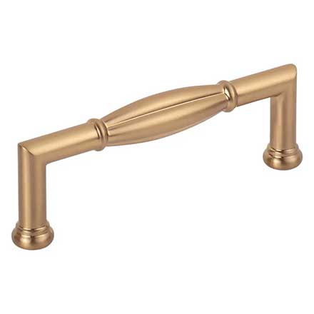 Jeffrey Alexander [686-96SBZ] Die Cast Zinc Cabinet Pull Handle - Standard Sized - Southerland Series - Satin Bronze Finish - 96mm C/C - 4 1/8&quot; L