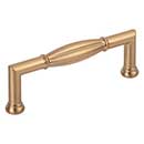 Jeffrey Alexander [686-96SBZ] Die Cast Zinc Cabinet Pull Handle - Standard Sized - Southerland Series - Satin Bronze Finish - 96mm C/C - 4 1/8&quot; L