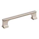 Jeffrey Alexander [752-128SN] Die Cast Zinc Cabinet Pull Handle - Oversized - Sullivan Series - Satin Nickel Finish - 128mm C/C - 5 13/16&quot; L