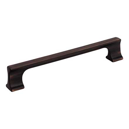 Jeffrey Alexander [752-160DBAC] Die Cast Zinc Cabinet Pull Handle - Oversized - Sullivan Series - Brushed Oil Rubbed Bronze Finish - 160mm C/C - 7 1/16&quot; L