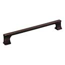 Jeffrey Alexander [752-192DBAC] Die Cast Zinc Cabinet Pull Handle - Oversized - Sullivan Series - Brushed OIl Rubbed Bronze Finish - 192mm C/C - 8 5/16&quot; L
