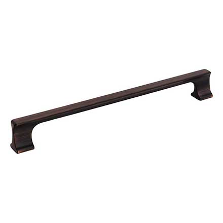 Jeffrey Alexander [752-224DBAC] Die Cast Zinc Cabinet Pull Handle - Oversized - Sullivan Series - Brushed Oil Rubbed Bronze Finish - 224mm C/C - 9 9/16" L