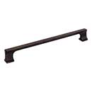Jeffrey Alexander [752-224DBAC] Die Cast Zinc Cabinet Pull Handle - Oversized - Sullivan Series - Brushed Oil Rubbed Bronze Finish - 224mm C/C - 9 9/16&quot; L