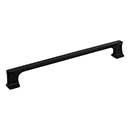 Jeffrey Alexander [752-224MB] Die Cast Zinc Cabinet Pull Handle - Oversized - Sullivan Series - Matte Black Finish - 224mm C/C - 9 9/16&quot; L