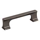 Jeffrey Alexander [752-96BNBDL] Die Cast Zinc Cabinet Pull Handle - Standard Sized - Sullivan Series - Brushed Pewter Finish - 96mm C/C - 4 1/2&quot; L