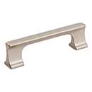 Jeffrey Alexander [752-96SN] Die Cast Zinc Cabinet Pull Handle - Standard Sized - Sullivan Series - Satin Nickel Finish - 96mm C/C - 4 1/2&quot; L