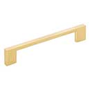Jeffrey Alexander [635-128BG] Die Cast Zinc Cabinet Pull Handle - Oversized - Sutton Series - Brushed Gold Finish - 128mm C/C - 5 7/8&quot; L