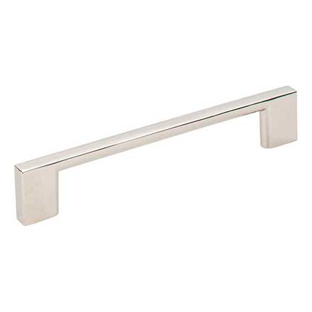 Jeffrey Alexander [635-128NI] Die Cast Zinc Cabinet Pull Handle - Oversized - Sutton Series - Polished Nickel Finish - 128mm C/C - 5 7/8" L