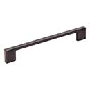 Jeffrey Alexander [635-160DBAC] Die Cast Zinc Cabinet Pull Handle - Oversized - Sutton Series - Brushed Oil Rubbed Bronze Finish - 160mm C/C - 7 1/2&quot; L