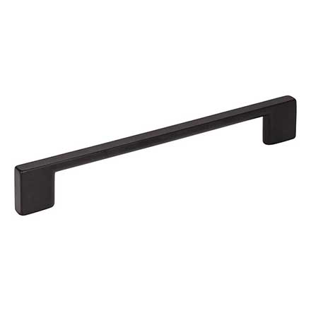 Jeffrey Alexander [635-160MB] Die Cast Zinc Cabinet Pull Handle - Oversized - Sutton Series - Matte Black Finish - 160mm C/C - 7 1/2&quot; L