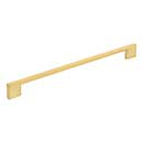 Jeffrey Alexander [635-256BG] Die Cast Zinc Cabinet Pull Handle - Oversized - Sutton Series - Brushed Gold Finish - 256mm C/C - 11 7/16&quot; L