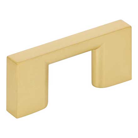 Jeffrey Alexander [635-32BG] Die Cast Zinc Cabinet Pull Handle - Small - Sutton Series - Brushed Gold Finish - 32mm C/C - 2 1/4&quot; L