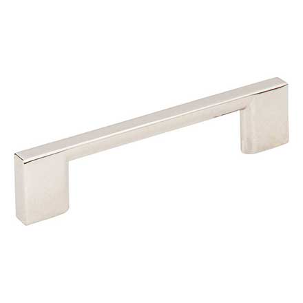 Jeffrey Alexander [635-96NI] Die Cast Zinc Cabinet Pull Handle - Standard Sized - Sutton Series - Polished Nickel Finish - 96mm C/C - 4 3/4&quot; L