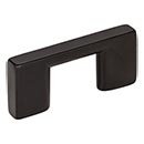 Jeffrey Alexander [635-32MB] Die Cast Zinc Cabinet Pull Handle - Small - Sutton Series - Matte Black Finish - 32mm C/C - 2 1/4&quot; L