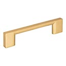 Jeffrey Alexander [635-96BG] Die Cast Zinc Cabinet Pull Handle - Standard Sized - Sutton Series - Brushed Gold Finish - 96mm C/C - 4 3/4&quot; L