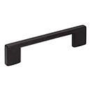 Jeffrey Alexander [635-96MB] Die Cast Zinc Cabinet Pull Handle - Standard Sized - Sutton Series - Matte Black Finish - 96mm C/C - 4 3/4" L