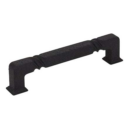 Jeffrey Alexander [602-128BLK] Die Cast Zinc Cabinet Pull Handle - Tahoe Series - Oversized - Black Finish - 128mm C/C - 5 13/16" L