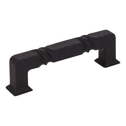 Jeffrey Alexander [602-96BLK] Die Cast Zinc Cabinet Pull Handle - Tahoe Series - Standard Size - Black Finish - 96mm C/C - 4 1/2" L