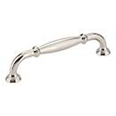 Jeffrey Alexander [658-128NI] Die Cast Zinc Cabinet Pull Handle - Oversized - Tiffany Series - Polished Nickel Finish - 128mm C/C - 5 13/16&quot; L