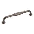 Jeffrey Alexander [658-160BNBDL] Die Cast Zinc Cabinet Pull Handle - Oversized - Tiffany Series - Brushed Pewter Finish - 160mm C/C - 7 1/16&quot; L