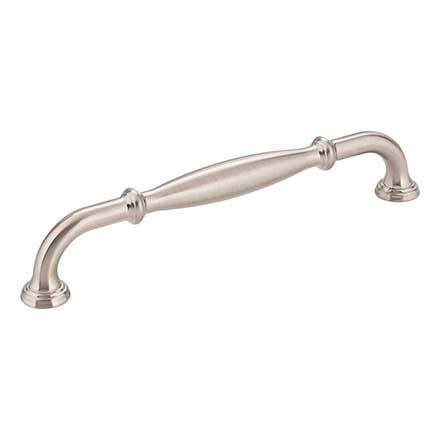 Jeffrey Alexander [658-160SN] Die Cast Zinc Cabinet Pull Handle - Oversized - Tiffany Series - Satin Nickel Finish - 160mm C/C - 7 1/16&quot; L