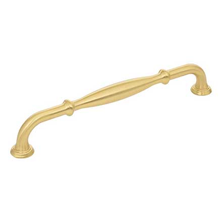 Jeffrey Alexander [658-192BG] Die Cast Zinc Cabinet Pull Handle - Oversized - Tiffany Series - Brushed Gold Finish - 192mm C/C - 8 3/8" L