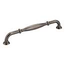 Jeffrey Alexander [658-192BNBDL] Die Cast Zinc Cabinet Pull Handle - Oversized - Tiffany Series - Brushed Pewter Finish - 192mm C/C - 8 3/8&quot; L