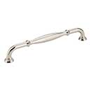 Jeffrey Alexander [658-192NI] Die Cast Zinc Cabinet Pull Handle - Oversized - Tiffany Series - Polished Nickel Finish - 192mm C/C - 8 3/8&quot; L