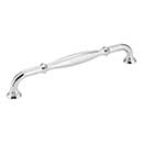 Jeffrey Alexander [658-192PC] Die Cast Zinc Cabinet Pull Handle - Oversized - Tiffany Series - Polished Chrome Finish - 192mm C/C - 8 3/8&quot; L