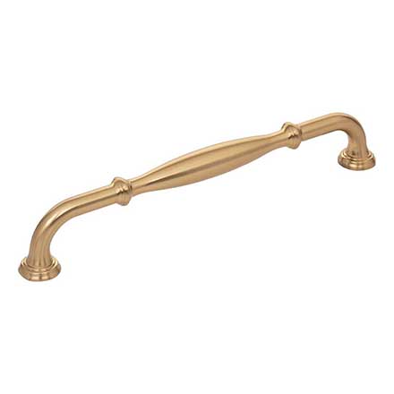 Jeffrey Alexander [658-192SBZ] Die Cast Zinc Cabinet Pull Handle - Oversized - Tiffany Series - Satin Bronze Finish - 192mm C/C - 8 3/8&quot; L